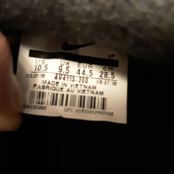 Nike Air Force 1 Low Carhartt WIP ale brown 10.5 - Picture 4 of 4